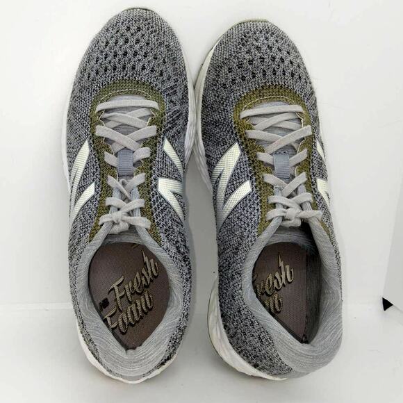 New Balance Knit Fresh Foam Gray Running Shoes - Women's 7.5 - Picture 3 of 6